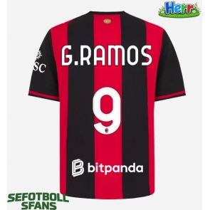 AC Milan Goncalo Ramos #9 Hemmatröja 2026-27 Kortärmad
